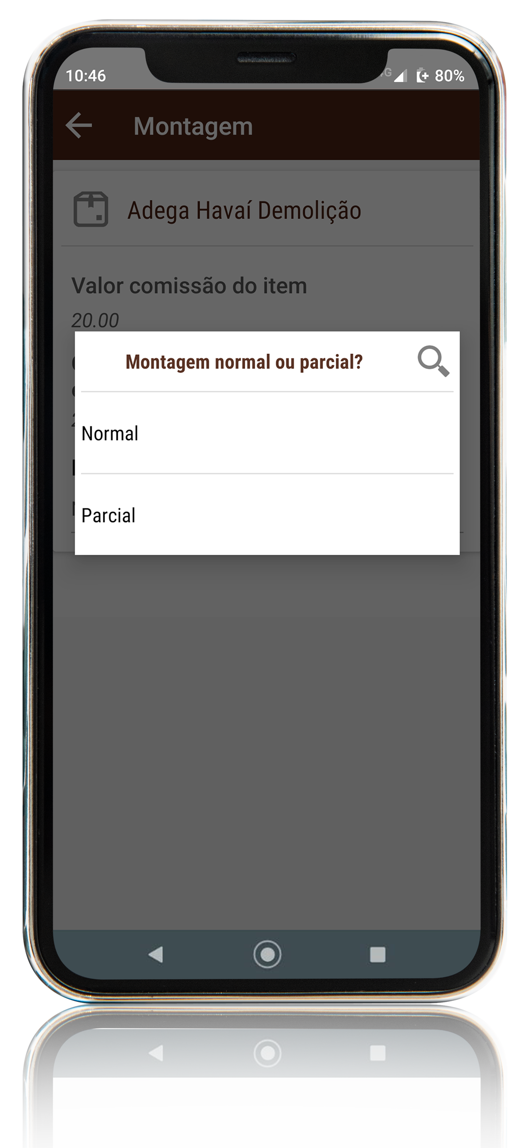 Mix Montagens - Aplicativo para controle de qualidade